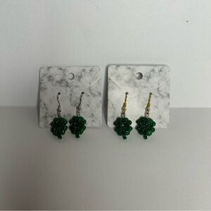 Hand-crafted St. Patrick’s Day Earrings